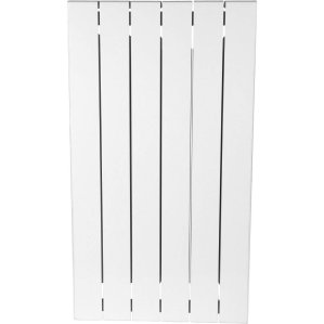 Биметаллический радиатор отопления Rifar Supremo 800 боковое подключение 7 секций белый RAL 9016