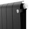 Биметаллический радиатор отопления Royal Thermo Infinity 300 Noir Sable VR80 8 секций