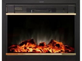 Каминокомплект RealFlame Attica 25,5 с очагом MoonBlaze S LUX Brass