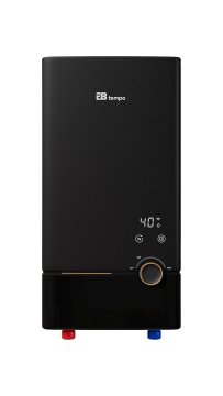Проточный электрический водонагреватель E8 tempo FSK312 черный (трёхфазный)
