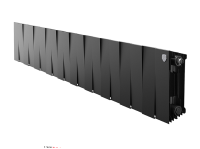 Биметаллический радиатор отопления Royal Thermo PianoForte 200 20 секций Noir Sable
