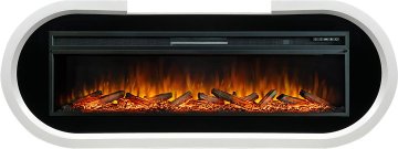 Каминокомплект Royal Flame Soho с очагом Vision 60 LOG LED белый с черным
