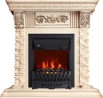 Каминокомплект Royal Flame Luxemburg с очагом Aspen Black