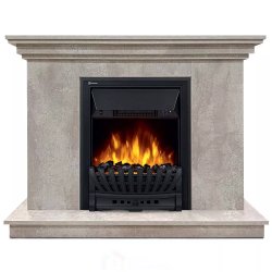 Каминокомплект Хорошие Камины Марс с очагом Electrolux Classic EFP/P-1020LS цемент