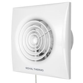 Вентилятор вытяжной Royal Thermo RAFR 120 PT Sunrise с тяговым выключателем и таймером