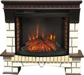 Каминокомплект RealFlame Stone new 33 с очагом Firespace 33 S IR