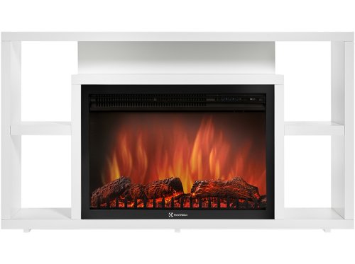 Каминокомплект Firelight Multimedia 30 с очагом Electrolux EFP/P-3020LS белый — фото 1