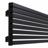 Стальной трубчатый радиатор КЗТО Quadrum 30 Н 1 1000-6 R черный матовый муар