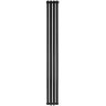 Стальной трубчатый радиатор Stout Tube Round R40 1-1750-4 RT RAL9005