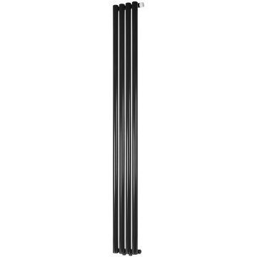 Стальной трубчатый радиатор Stout Tube Round R40 1-1750-4 RT RAL9005