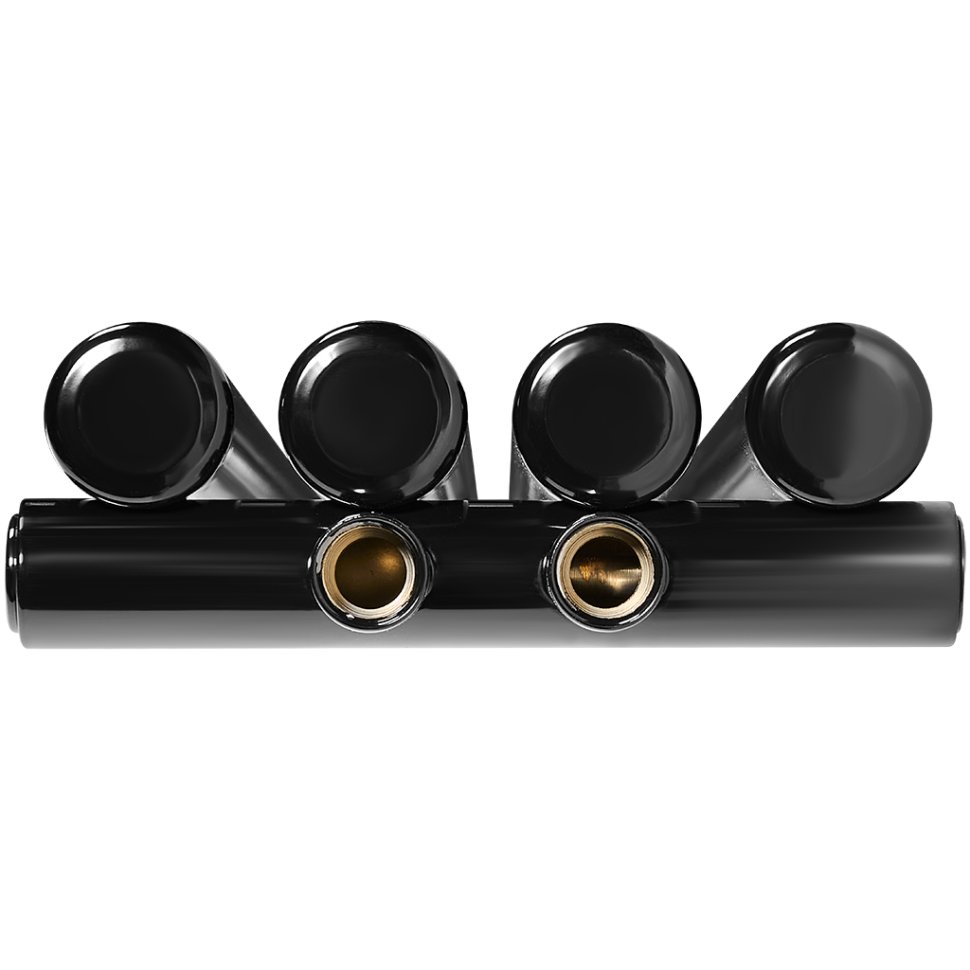 Стальной трубчатый радиатор Stout Tube Round R40 1-1750-4 RT RAL9005