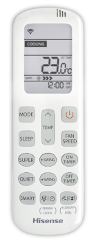 Внутренний блок мульти сплит-системы Hisense AMS-12UR4SVETG67(R) Red FM DC Inv