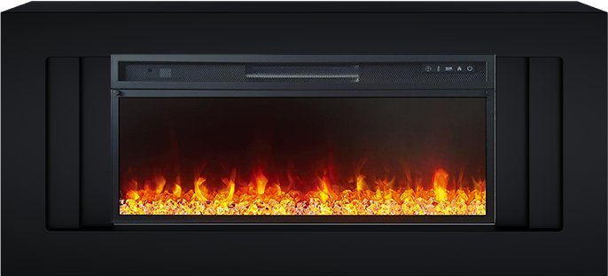 Каминокомплект Royal Flame Line CRM с очагом Vision 42 LED (разборный) санд блэк