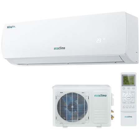 Изображение товара Сплит-система Ecoclima Wind Line Inverter с управлением через Алису, 40 кв. м