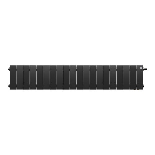 Биметаллический радиатор отопления Royal Thermo PianoForte 200 VDR80 Noir Sable 20 секций — фото 2