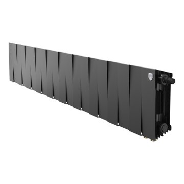 Биметаллический радиатор отопления Royal Thermo PianoForte 200 VDR80 Noir Sable 20 секций