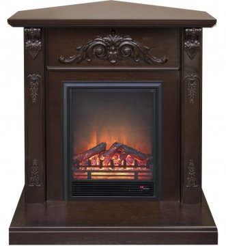 Каминокомплект RealFlame Anita corner STD/EUG AO с очагом Eugene