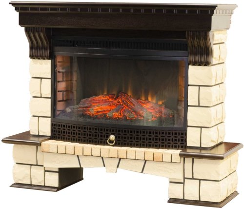 Каминокомплект RealFlame Stone new 33W с очагом Firespace 33W S IR Каминокомплект RealFlame Stone new 33W с очагом Firespace 33W S IR