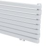 Стальной трубчатый радиатор КЗТО Quadrum 30 Н 1 1000-6 R белый муар