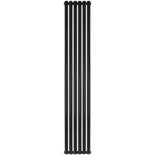 Стальной трубчатый радиатор Stout Tube Round R40 1-1750-6 RAL9005 — фото 1