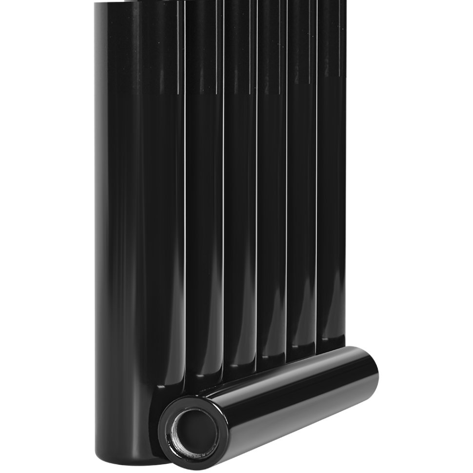 Стальной трубчатый радиатор Stout Tube Round R40 1-1750-6 RAL9005