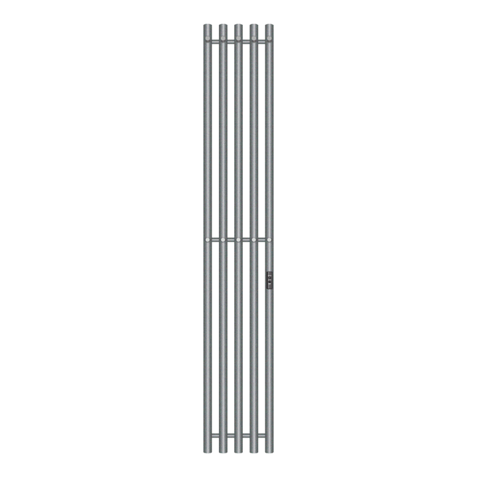 Электрический полотенцесушитель Primoclima Sol R C E Graphite 150*24 5