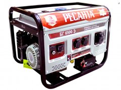 Бензиновый электрогенератор Ресанта БГ6500Э