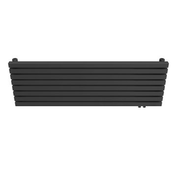 Стальной трубчатый радиатор КЗТО Quadrum 30 Н 1 1000-8 R черный матовый муар