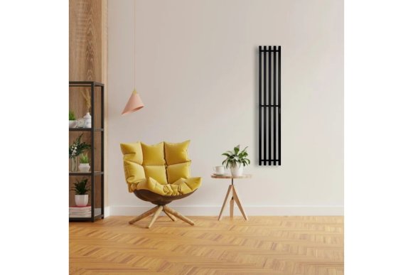 Электрический полотенцесушитель Primoclima Sol Q C E Black 150*18 4