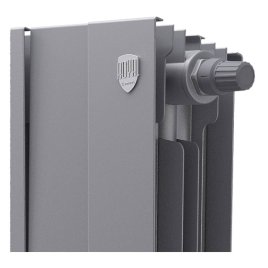 Биметаллический радиатор отопления Royal Thermo PianoForte 500 VDR80 10 секций Silver Satin