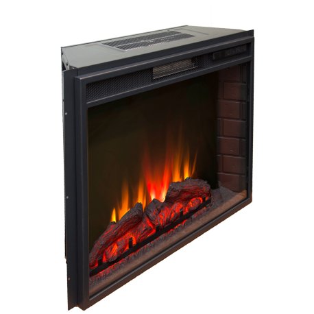 Изображение товара Электрокамин RealFlame Jersey 25.5 GR F718 с очагом Evrika LED