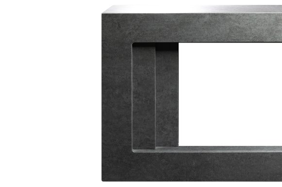 Изображение товара Портал Royal Flame Line Concrete под очаг Vision 42 Серый бетон - современный электрокаминный порта