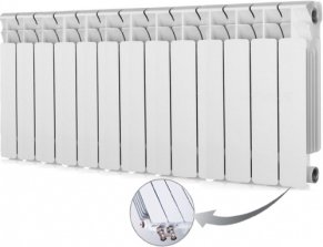 Биметаллический радиатор отопления RIFAR BASE VENTIL R 350 x13