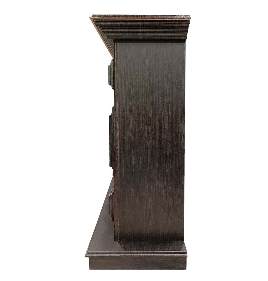 Каминокомплект Хорошие Камины Юпитер с очагом Royal Flame Fobos FX M Brass венге — фото 3