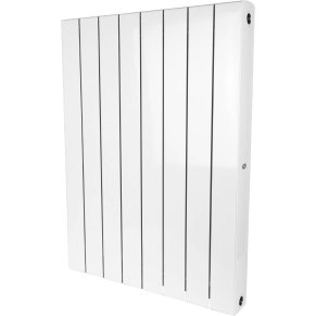 Биметаллический радиатор отопления Rifar Supremo 800 боковое подключение 11 секций белый RAL 9016