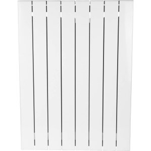 Биметаллический радиатор отопления Rifar Supremo 800 боковое подключение 11 секций белый RAL 9016