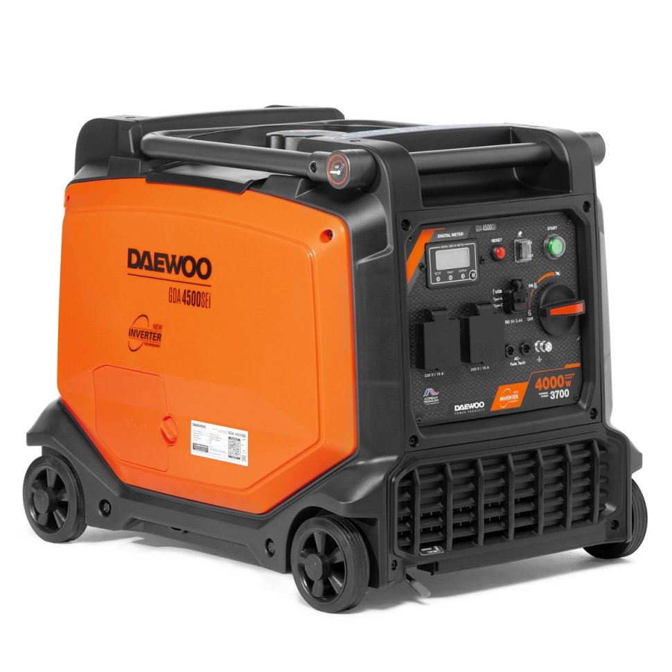Генератор бензиновый инверторный Daewoo GDA 4600SEi — фото 5