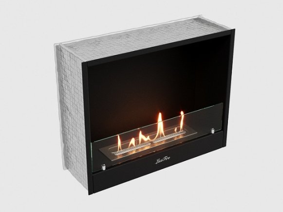 Встроенный портальный биокамин Lux Fire Фаер Бокс 1 25.5 ПБ-ФБ-1-25.5