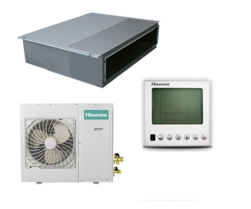 Канальная сплит-система Hisense AUD-24HX4SLH1 / AUW-24H4SF — фото 1