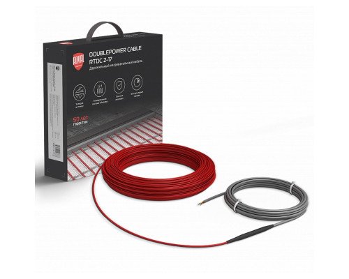 Изображение товара Комплект теплого пола Royal Thermo Doublepower Cable RTDC 2-17-800 с терморегулятором RTI-16