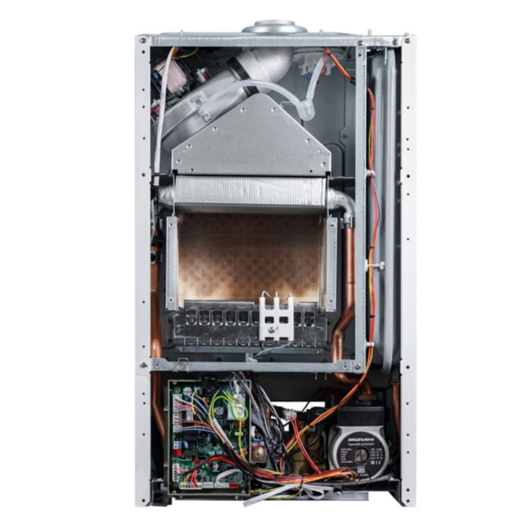 Настенный газовый котел Mizudo Maestro Gem M24T PRO 24 кВт 2 Т/О OPT WIFI черная панель