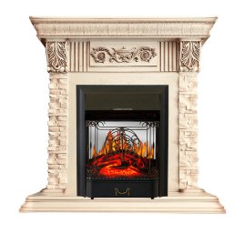 Каминокомплект Royal Flame Luxemburg с очагом Majestic FX M Black
