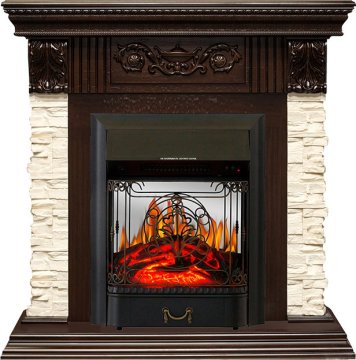 Каминокомплект Royal Flame Luxemburg с очагом Majestic FX M Black