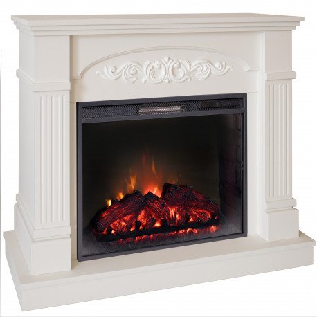 Изображение товара Электрокамин-комплект RealFlame Cristina 25.5 WT с очагом Sparta LED