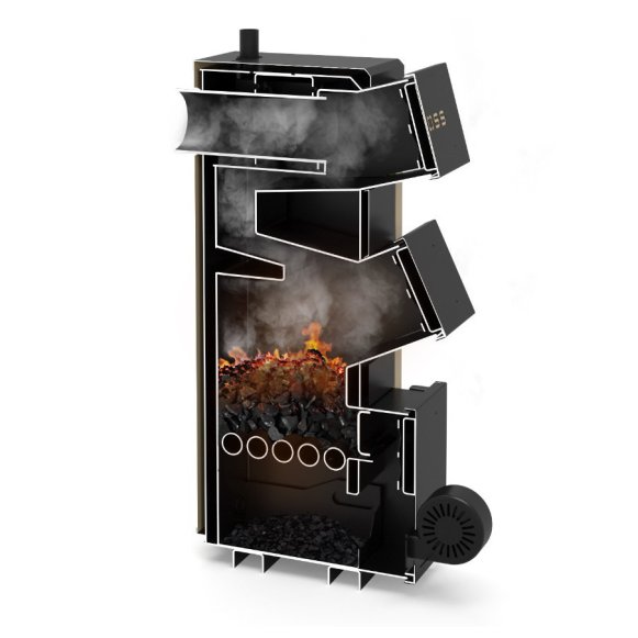 Напольный твердотопливный котел Koloss Start Plus 25