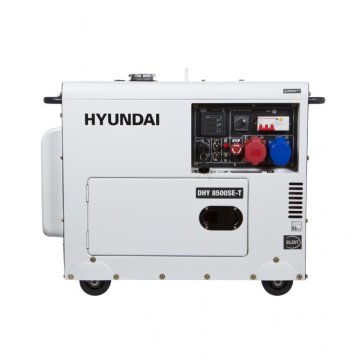 Дизельный электрогенератор Hyundai DHY 8500-SE-T