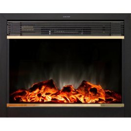 Каминокомплект RealFlame Stanley 26 WT с очагом MoonBlaze BR Lux Brass