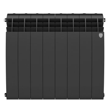Биметаллический радиатор отопления Royal Thermo BiLiner B 500 8 секций Noir Sable