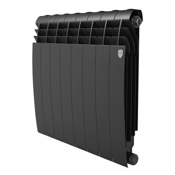 Биметаллический радиатор отопления Royal Thermo BiLiner B 500 8 секций Noir Sable