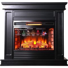 Каминокомплект Interflame Стаффорд с очагом Panoramic 25 LED FX венге